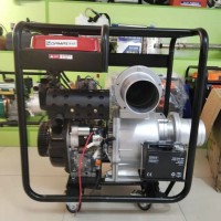 四沖程柴油4英寸抽水泵 農(nóng)業(yè)灌溉高壓自吸泵 100mm口徑汽油清水泵