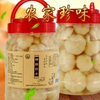 安徽特產 農家手工腌制糖醋醬汁大蒜頭1000g
